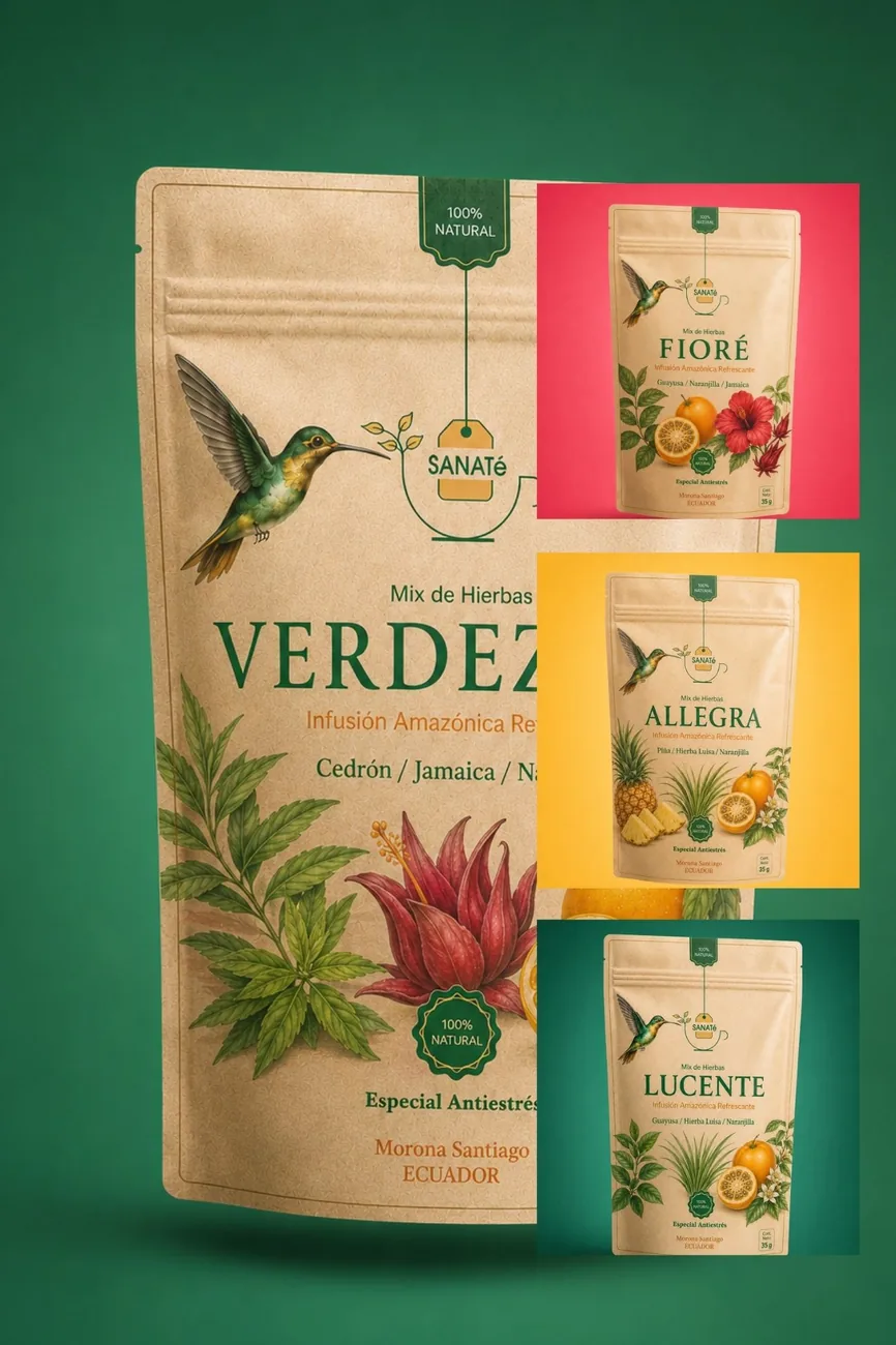 Coleccion de infusiones Sanate