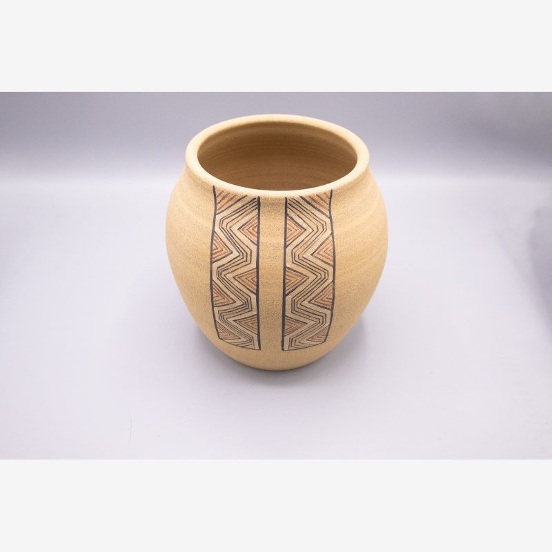 Jarrón Zigzag Ancestral