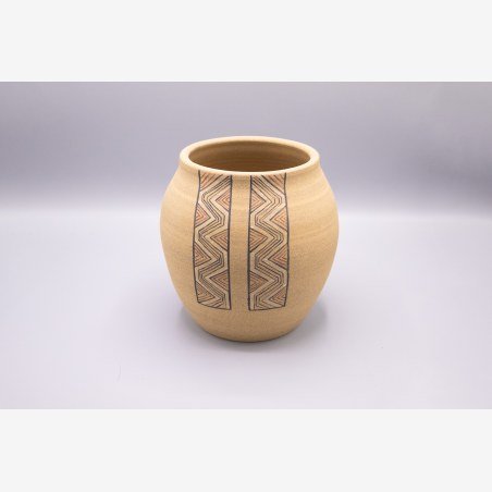 Jarrón Zigzag Ancestral
