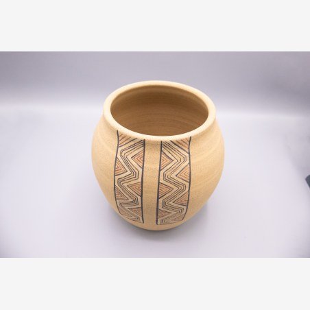 Jarrón Zigzag Ancestral